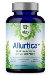 Utzy Naturals Allurtica Respiratory & Sinus Support Capsules