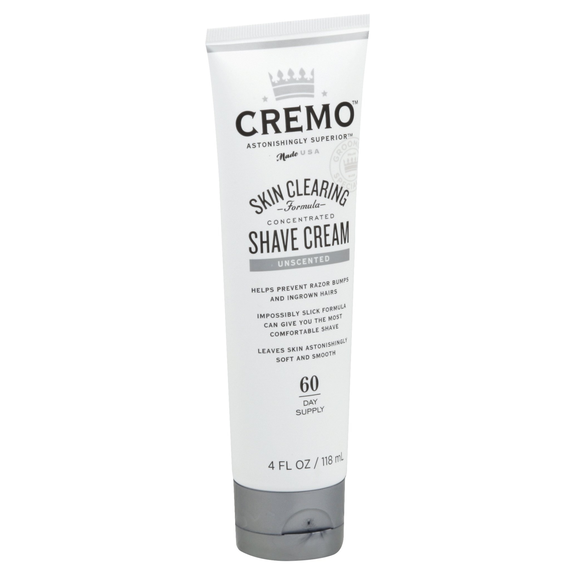 slide 1 of 1, Cremo Shave Cream 4 oz, 4 fl oz