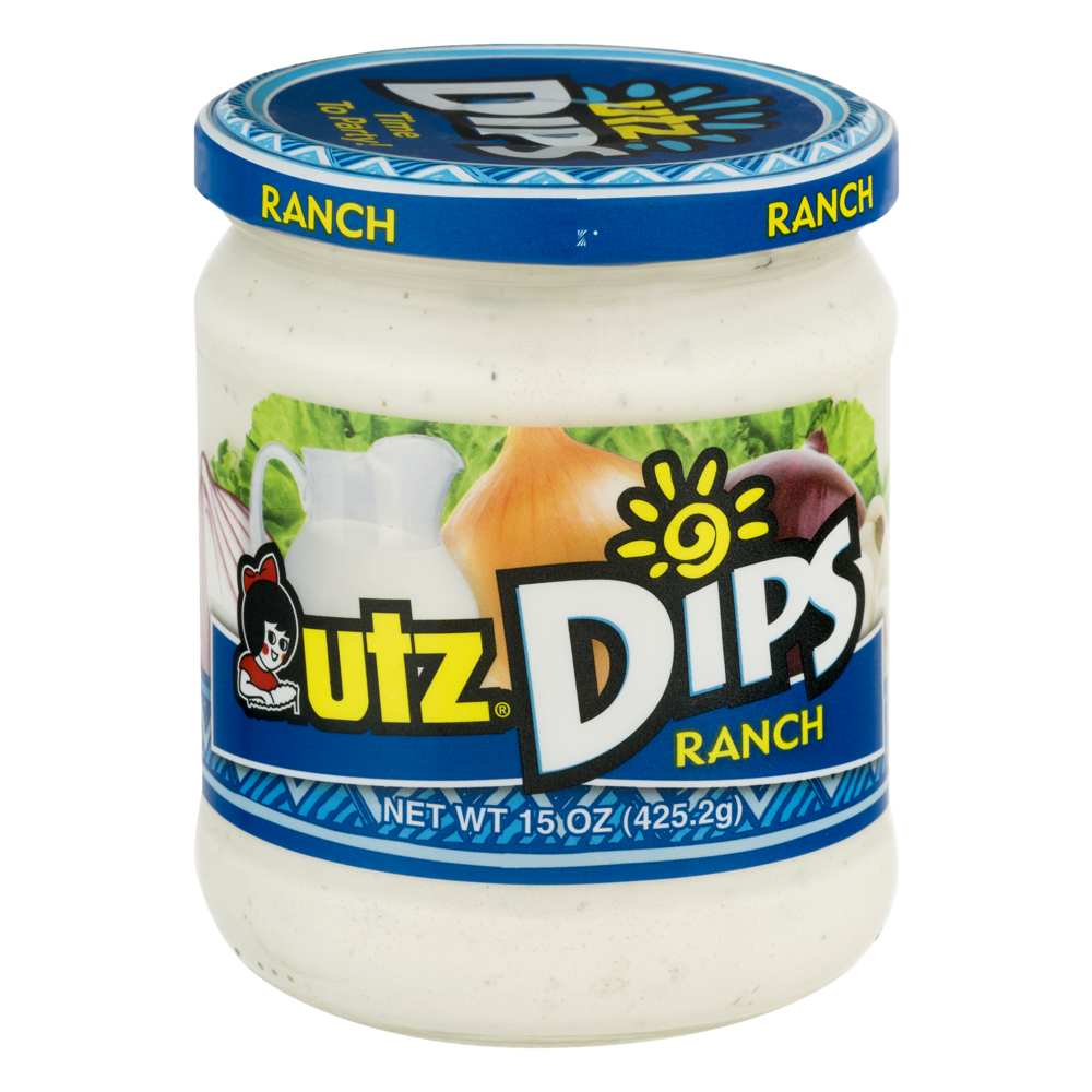 slide 1 of 1, Utz Ranch Dip, 15 oz