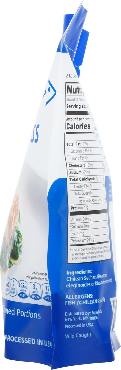 slide 10 of 14, Mark Foods Frozen Chilean Seabass Portions, 12 oz