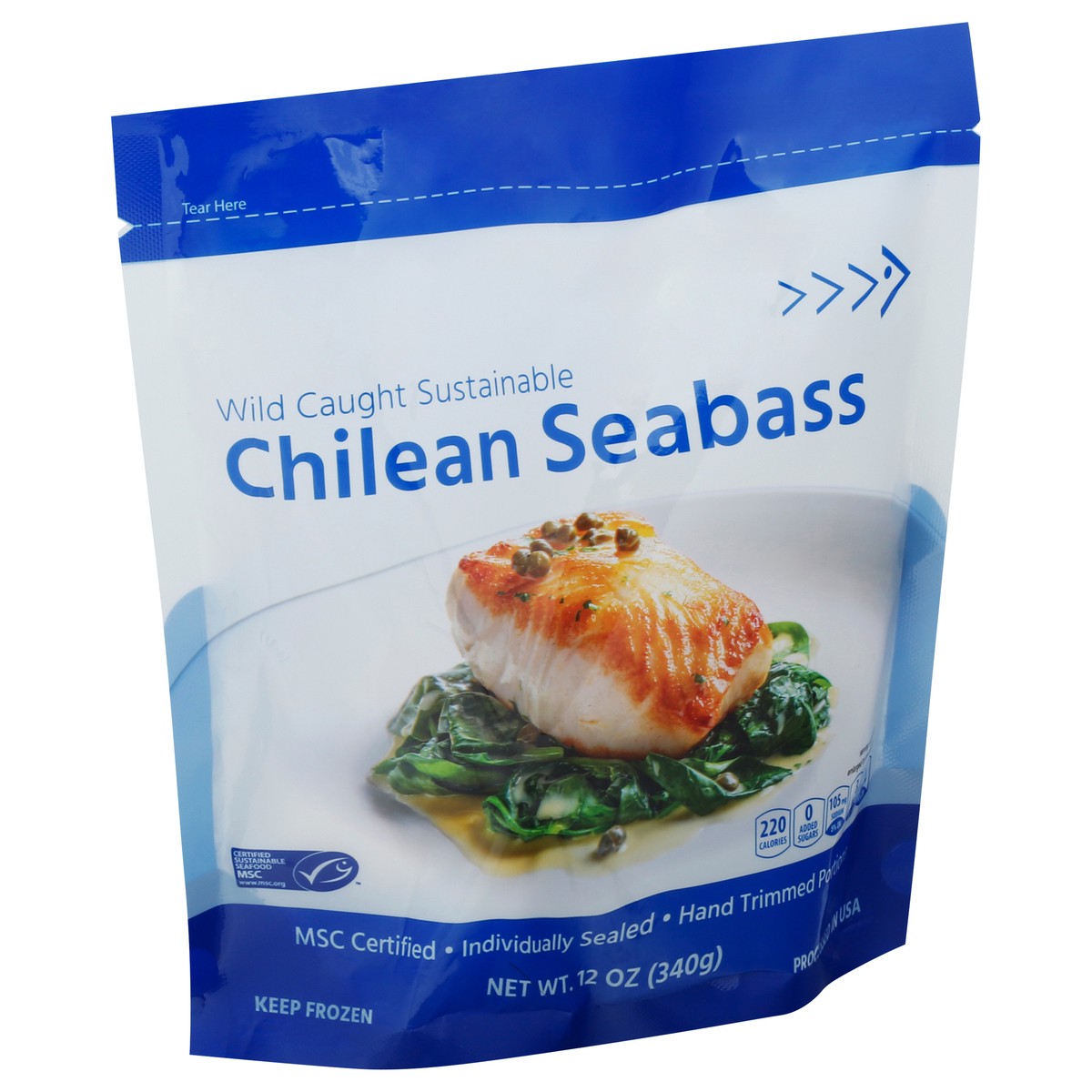 slide 14 of 14, Mark Foods Frozen Chilean Seabass Portions, 12 oz