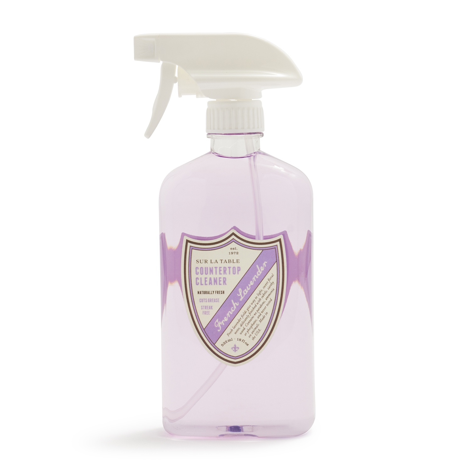 slide 1 of 1, Sur La Table French Lavender Countertop Cleaner, 18 oz