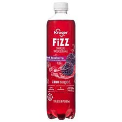 Kroger® Zero Sugar Black Raspberry Fizz Sparkling Water