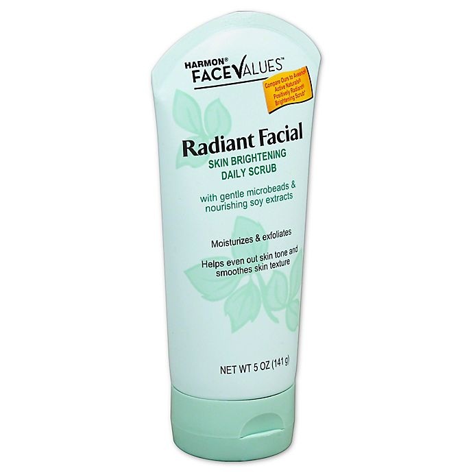 slide 1 of 1, Harmon Face Values Radiant Bright Scrub, 5 oz