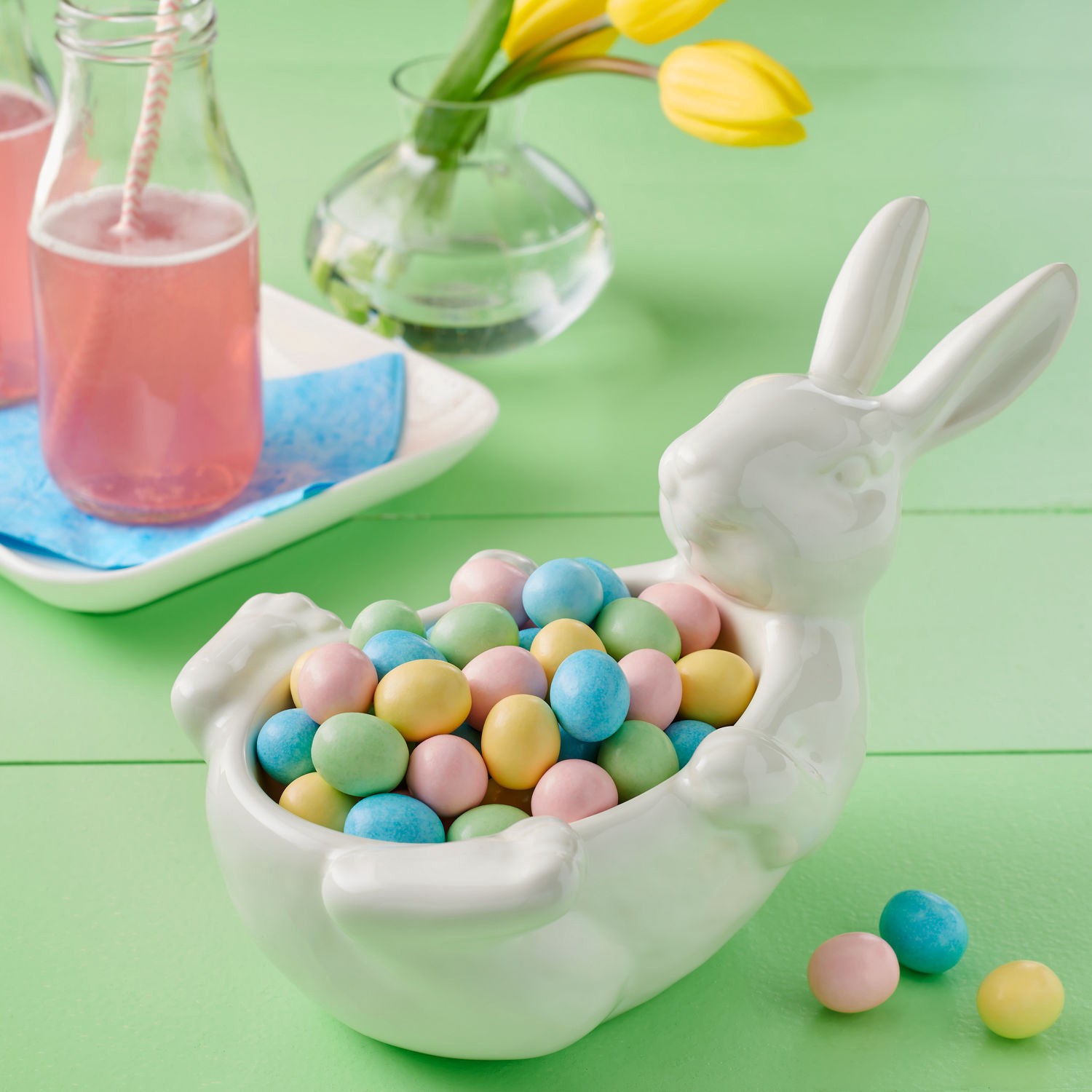 slide 5 of 5, Hershey's Candy Coated Milk Chocolate Eggs, Easter Candy Bag, 9 oz, 9 oz