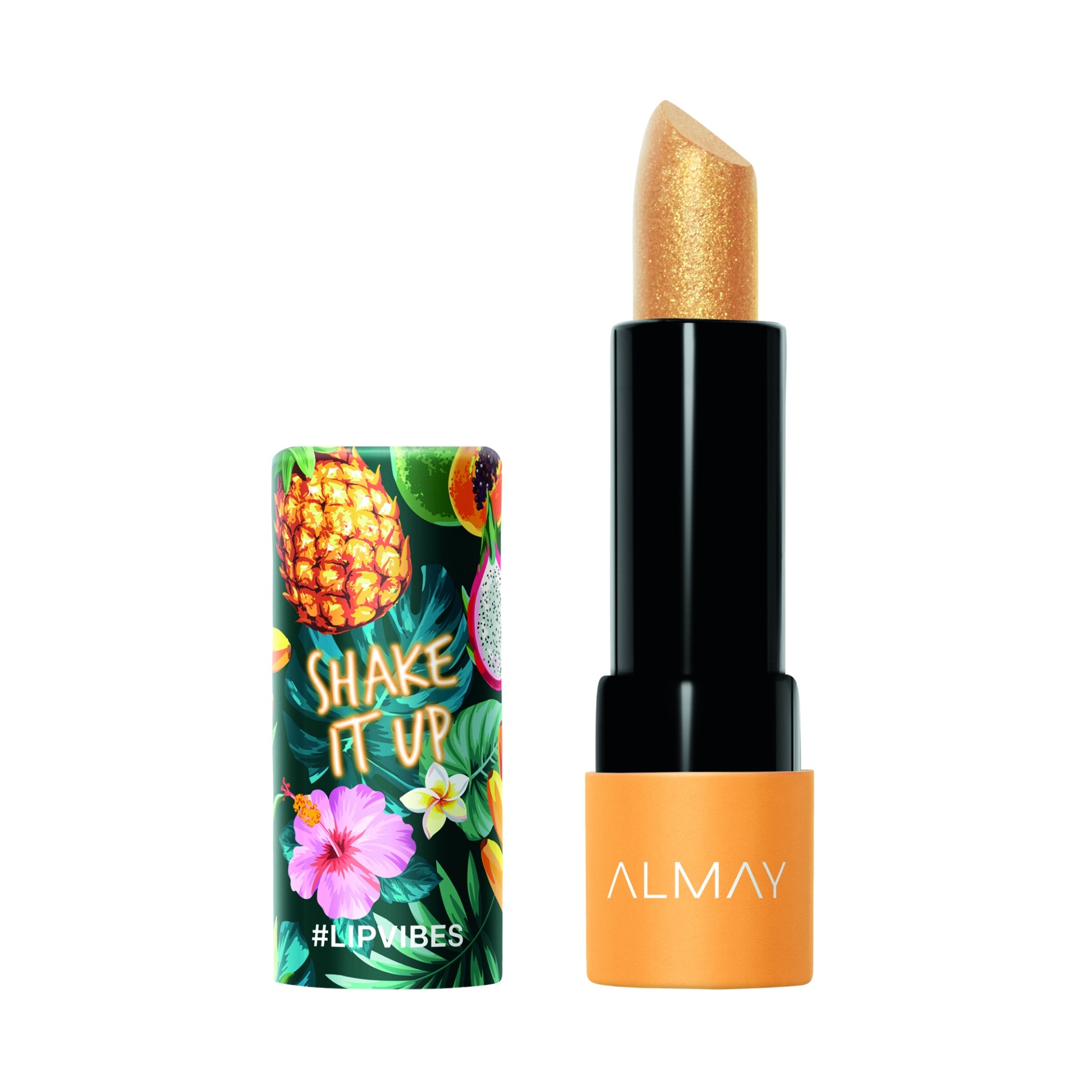 slide 1 of 1, Almay Lip Vibes Matte Lipstick, Shake It Up, 0.14 oz