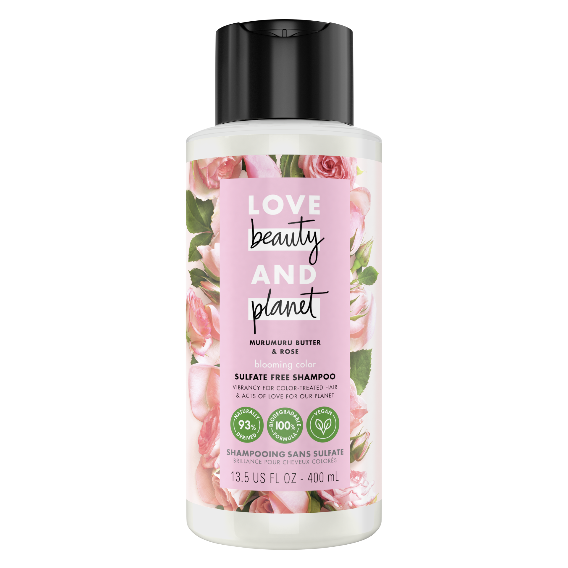 slide 4 of 4, Love Beauty and Planet Shampoo Blooming, 13.5 fl oz
