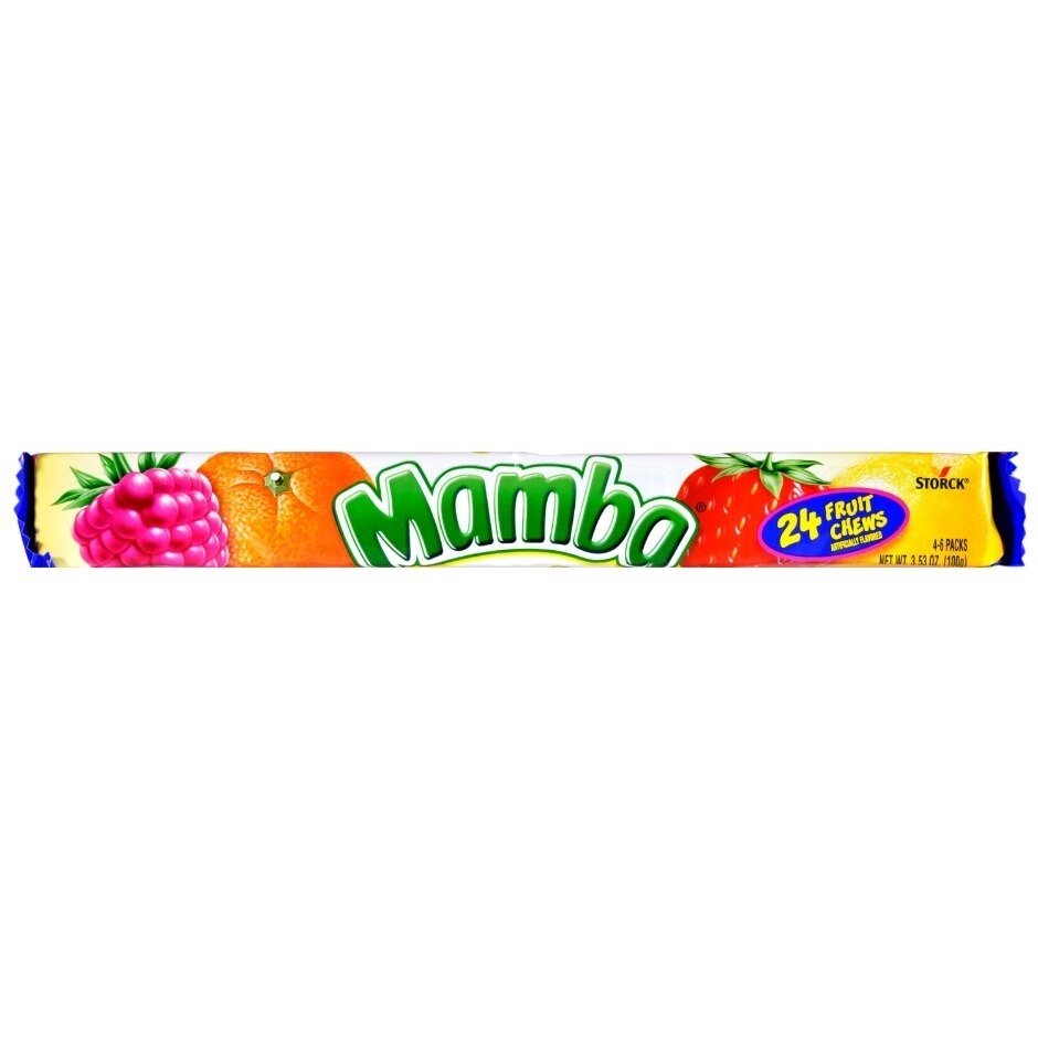 slide 1 of 1, Mamba Fruit Chews, 3.53 oz