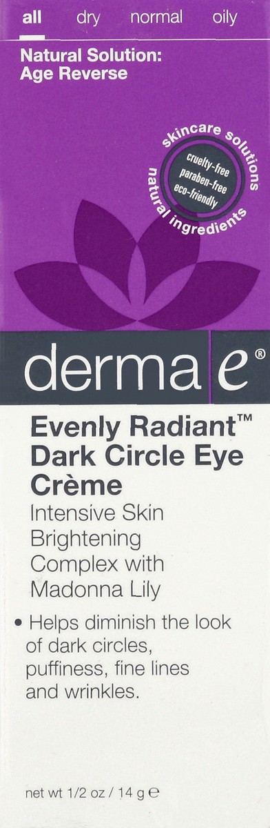 slide 4 of 4, Derma E Eye Creme 0.5 oz, 0.5 oz