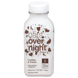 Oats Overnight Cookies & Cream Shake 2.2 oz