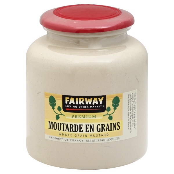 slide 1 of 1, Fairway Mustard Whole Grain, 17.6 oz