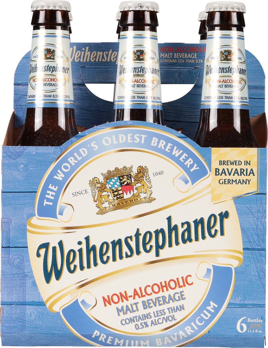 slide 8 of 11, Weihenstephan Non-Alcoholic Malt Beverage 6 - 11.2 fl oz Bottles, 6 ct