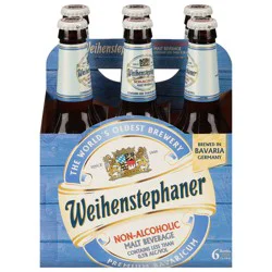 Weihenstephaner Non-Alcoholic Malt Beverage, 6 - 11.2 fl oz Bottles