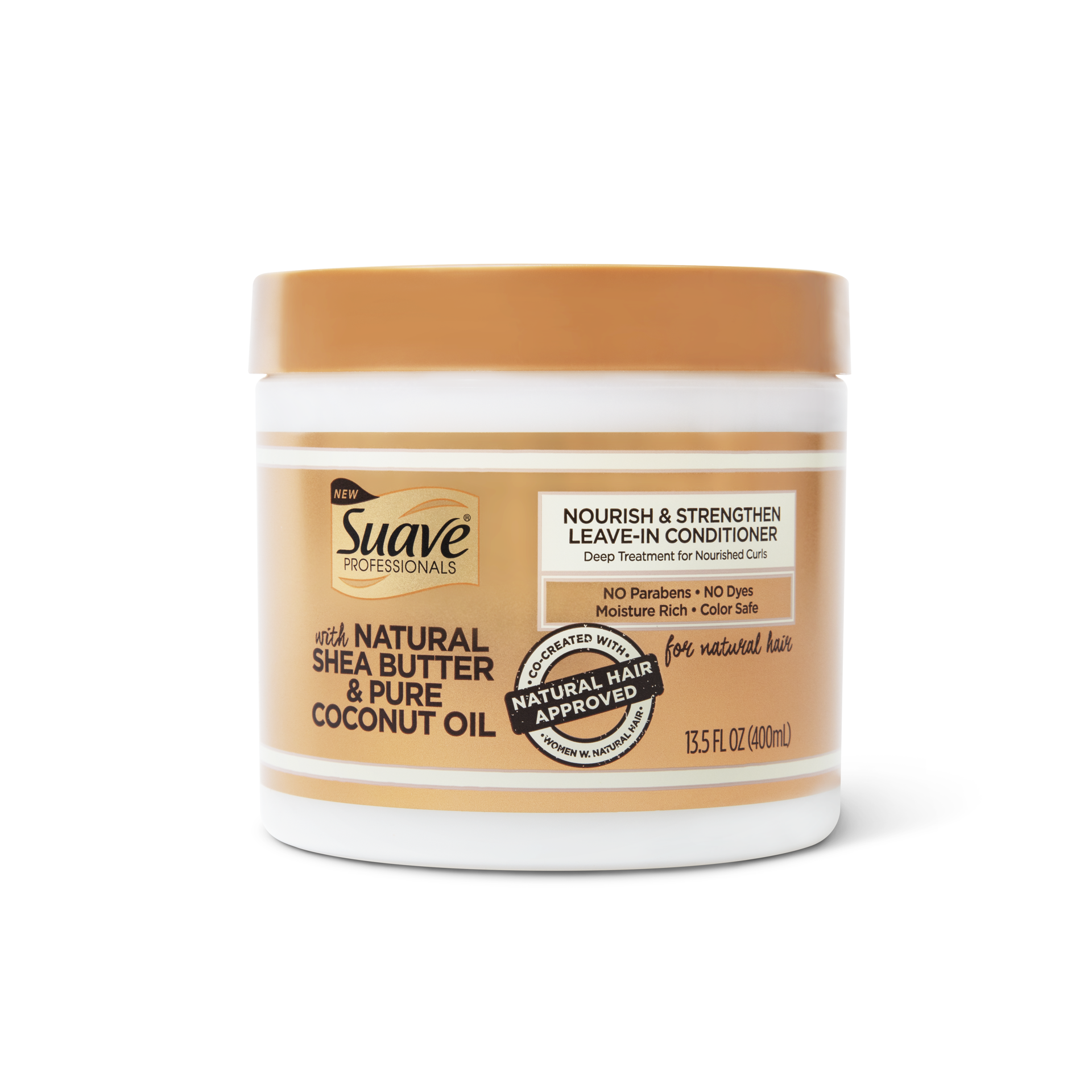 slide 1 of 3, Suave Professionals for Natural Hair Leave-in Conditioner Nourish and Strengthen, 13.5 oz, 13.5 oz