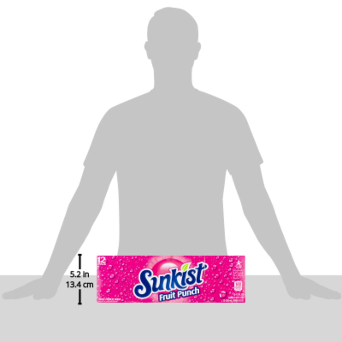 slide 8 of 9, Sunkist Fruit Punch Soda- 12 ct, 12 ct