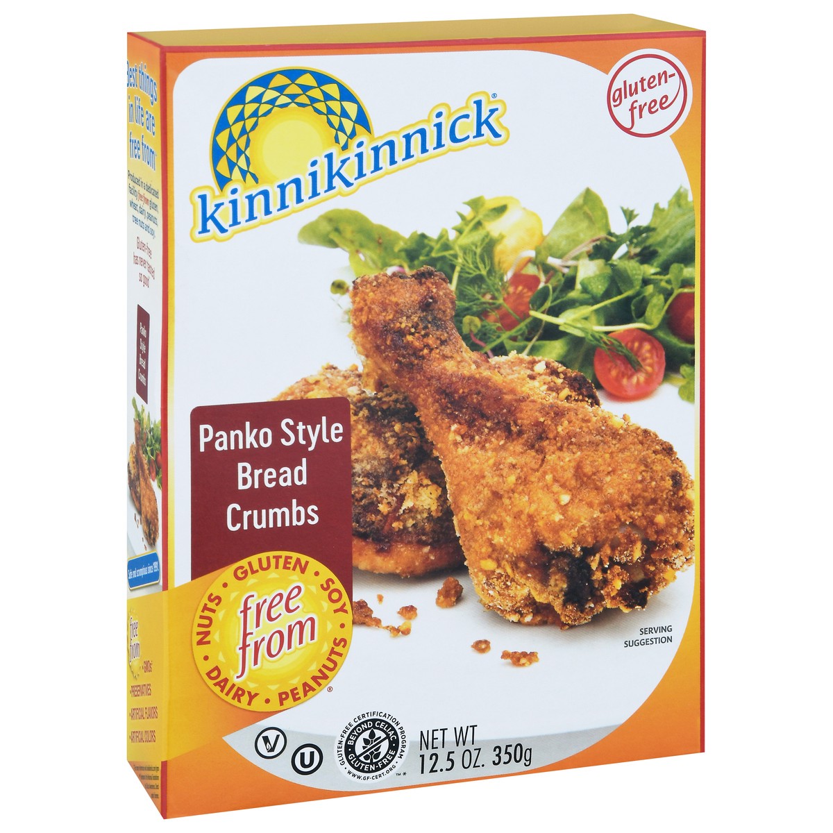 slide 14 of 14, Kinnikinnick Foods Panko Style Bread Crumbs 12.5 oz, 12.5 oz