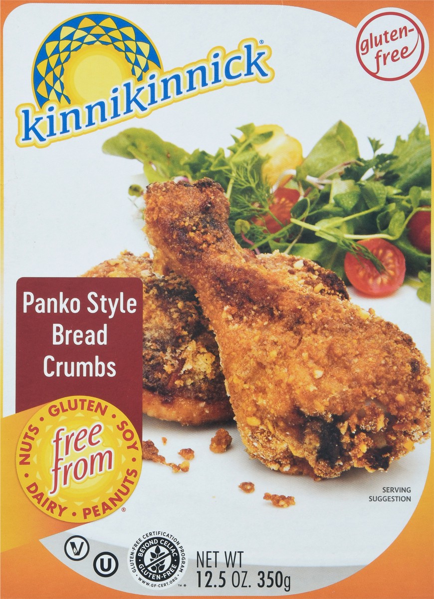 slide 13 of 14, Kinnikinnick Foods Panko Style Bread Crumbs 12.5 oz, 12.5 oz