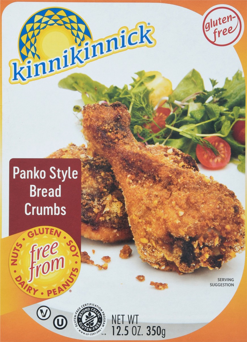 slide 2 of 14, Kinnikinnick Foods Panko Style Bread Crumbs 12.5 oz, 12.5 oz