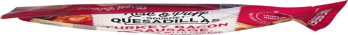 slide 10 of 13, Rise & Puff Gourmet Turkey Bacon & Sausage Quesadillas 5.15 oz, 5.15 oz