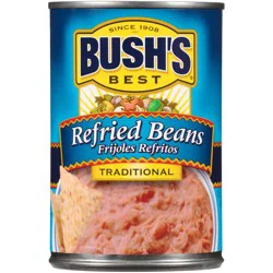Bush's Best Traditional Refried Beans 16 oz