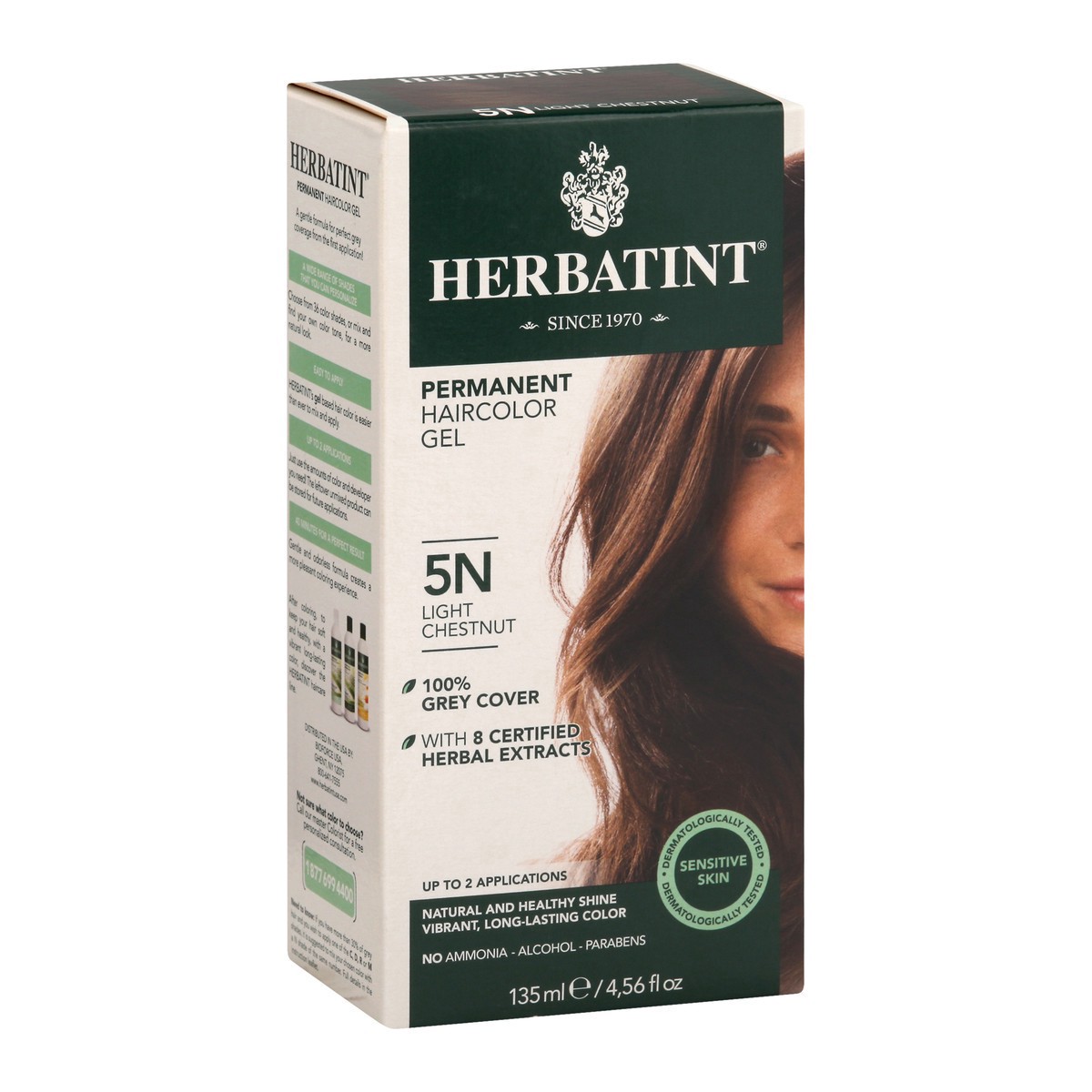 slide 3 of 12, Herbatint Haircolor Gel 135 ml, 1 ct