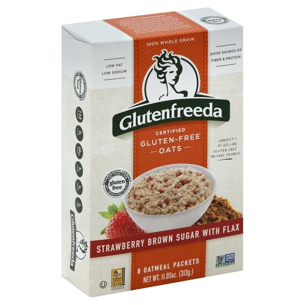 slide 1 of 1, Glutenfreeda Strawberry Brown Sugar Oatmeal, 10.5 oz