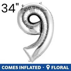 Burton + Burton Number 9 Shape Balloon