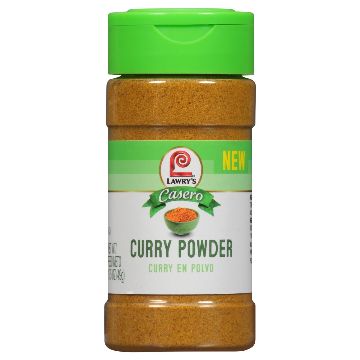 slide 1 of 7, Lawry's Casero Curry Powder, 1.75 oz, 1.75 oz