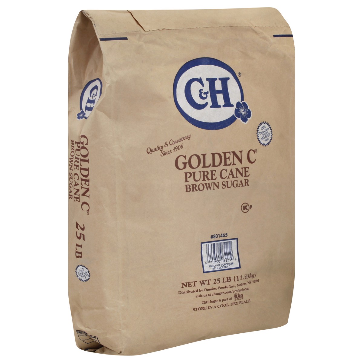 slide 5 of 9, C&H Pure Cane Brown Sugar 25 lb, 25 lb