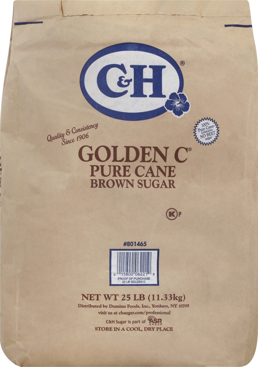 slide 8 of 9, C&H Pure Cane Brown Sugar 25 lb, 25 lb