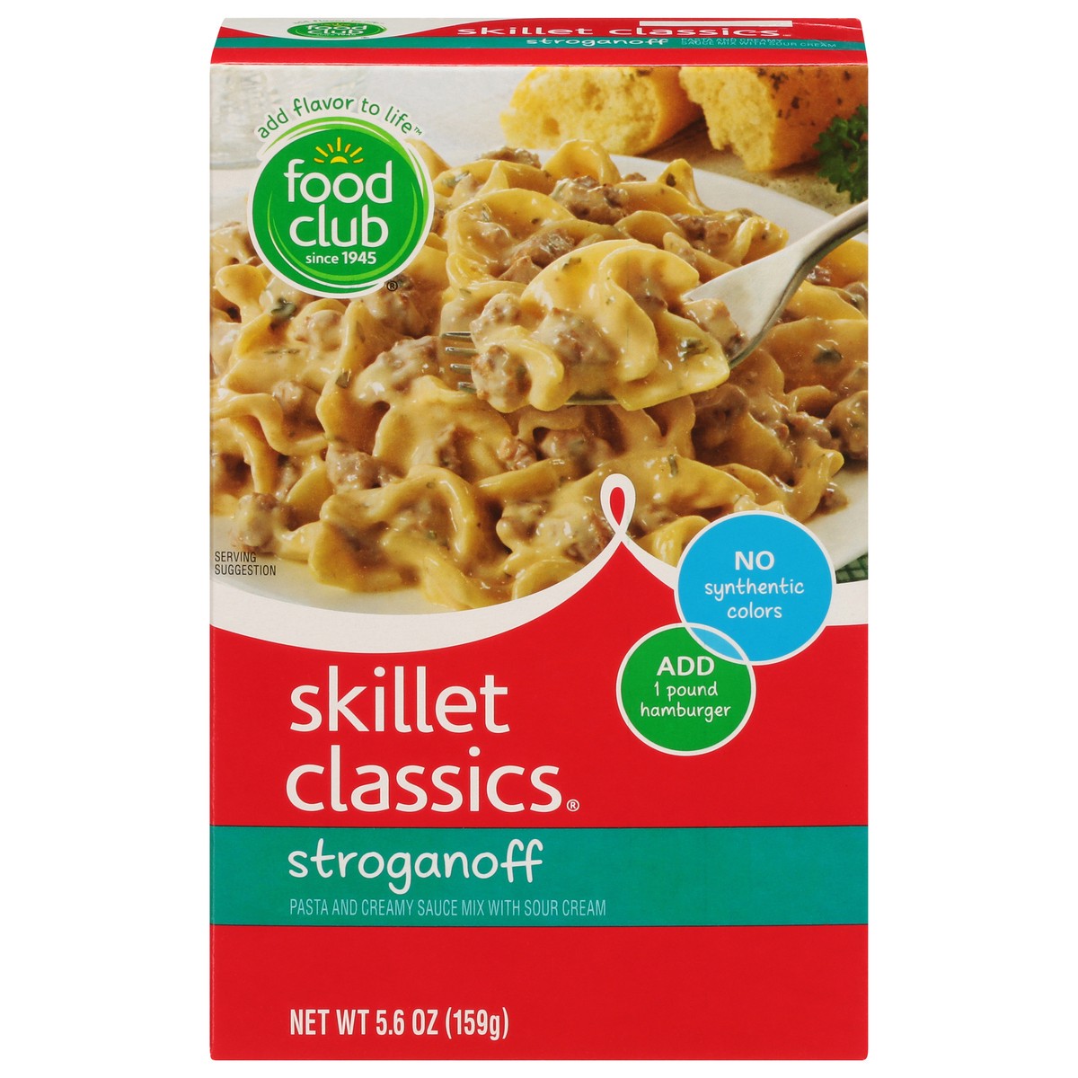 slide 1 of 10, Food Club Beef Stroganoff Skillet Classics, 6.5 oz