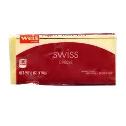 Weis Quality Swiss Bar Cheese