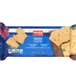 Weis Quality Swiss Bar Cheese