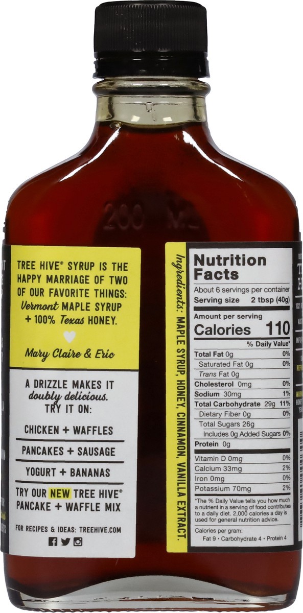 slide 4 of 11, Tree Hive Maple Syrup + Honey 8.5 oz, 8.5 oz