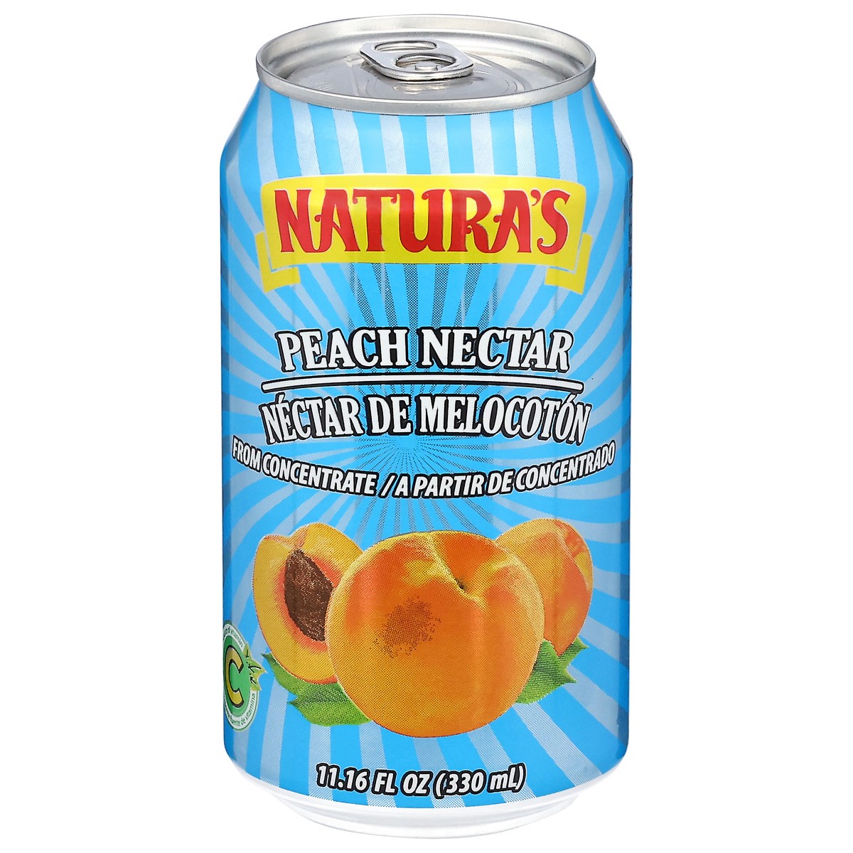 slide 13 of 14, Natura's Peach Nectar from Concentrate - 11.16 fl oz, 11.16 fl oz