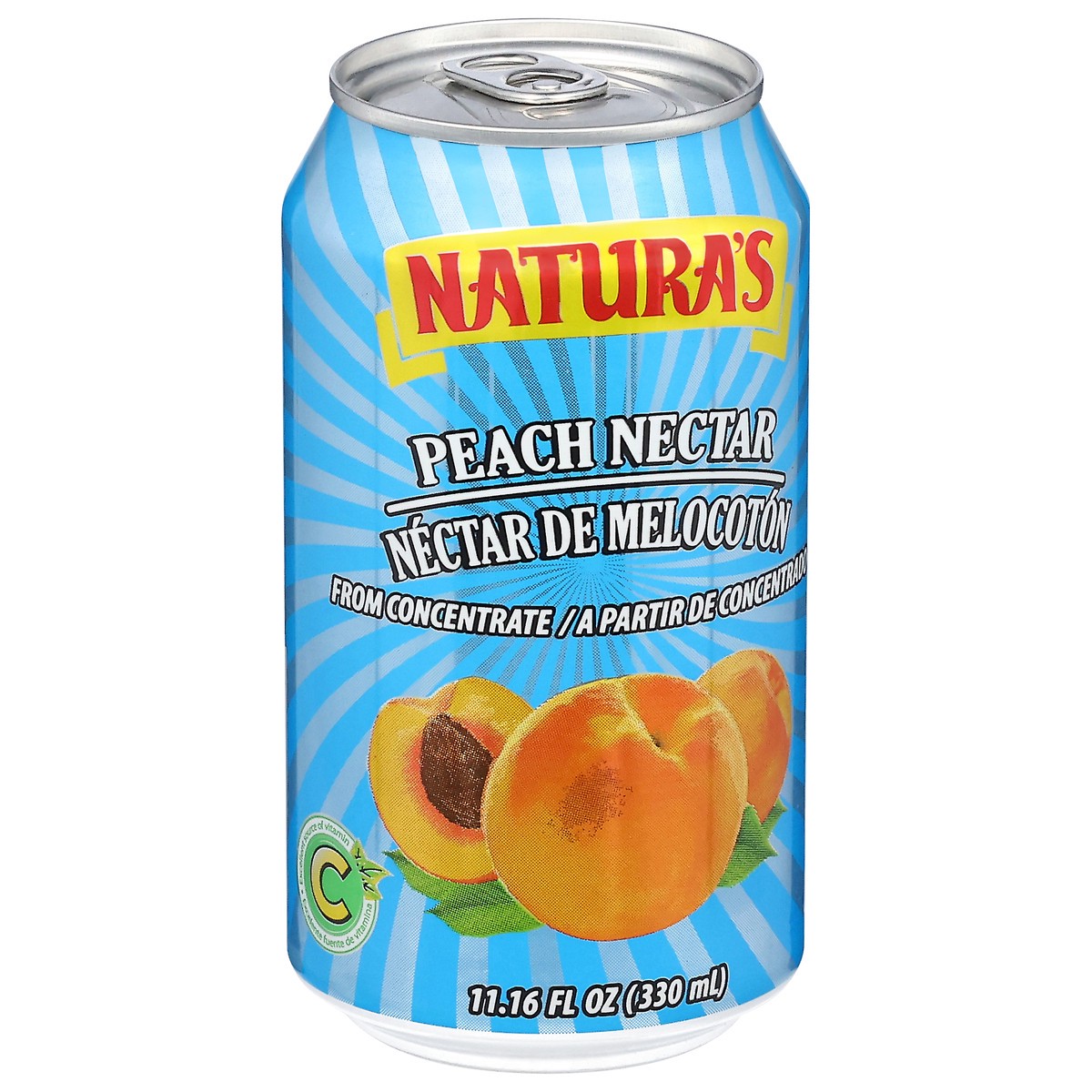 slide 4 of 14, Natura's Peach Nectar from Concentrate - 11.16 fl oz, 11.16 fl oz