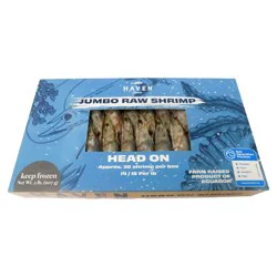 Haven Foods Head On Jumbo Raw Shrimp