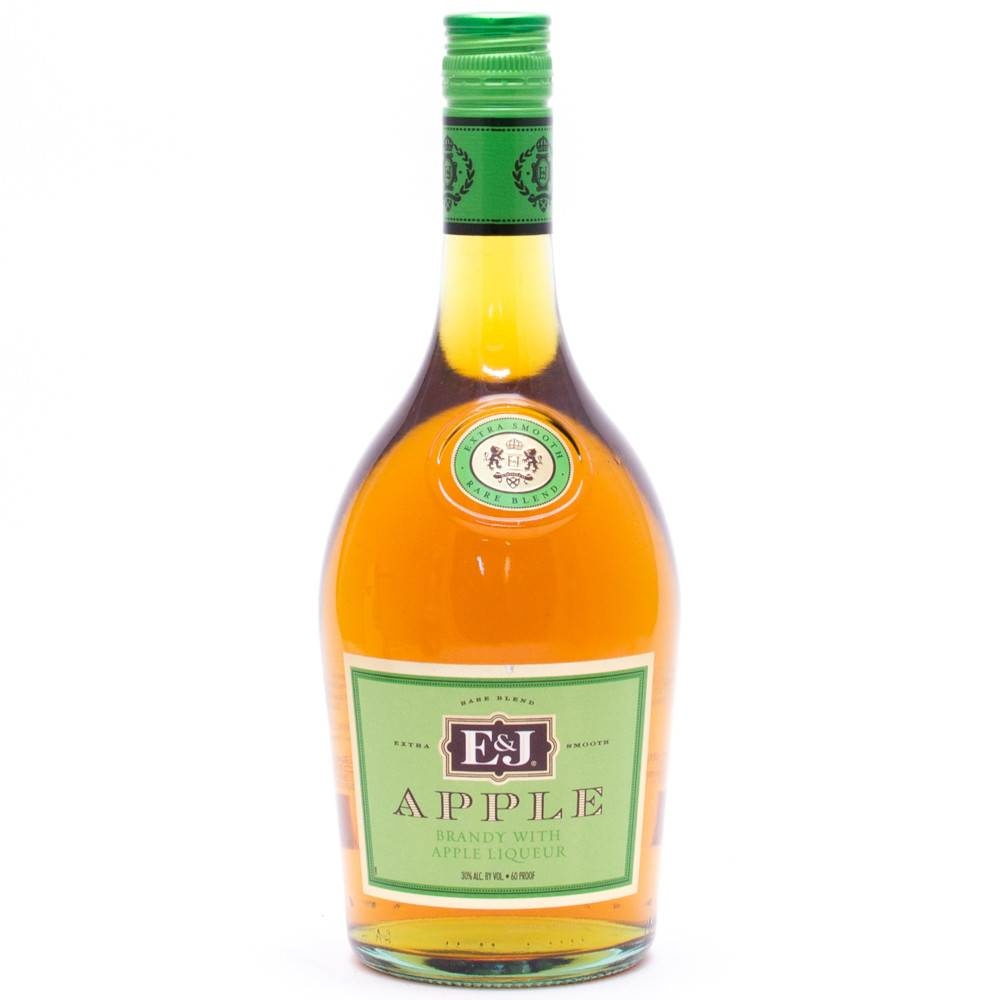 slide 1 of 1, E&J Brandy With Apple Liqueur, 375 ml