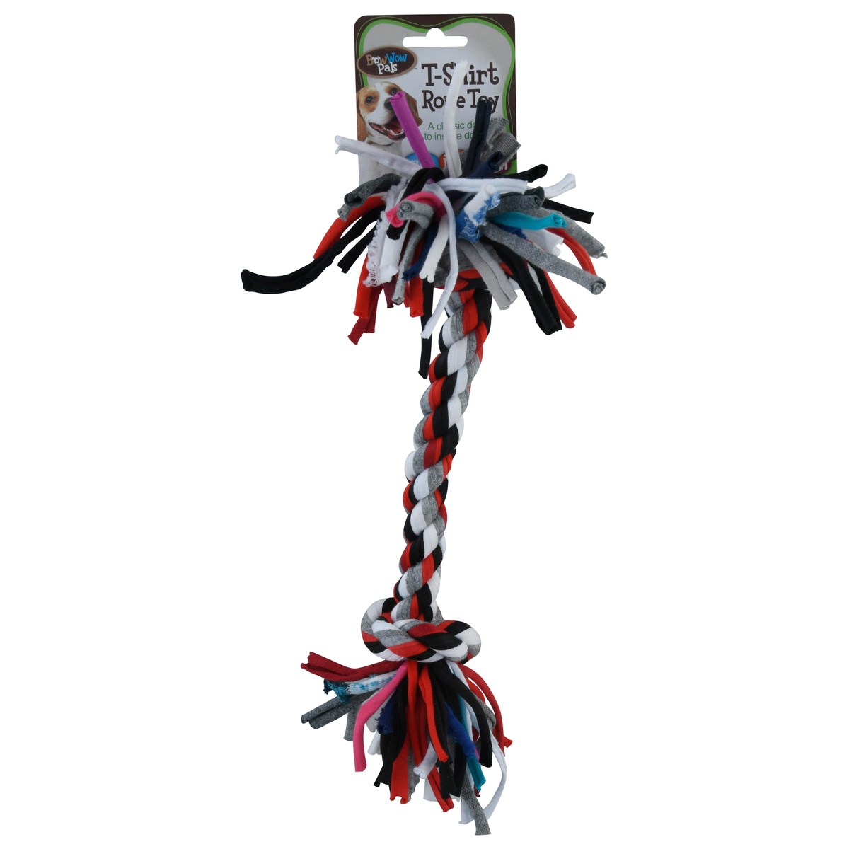 slide 1 of 1, Bow Wow Pals T-Shirt Rope Toys, 1 ct