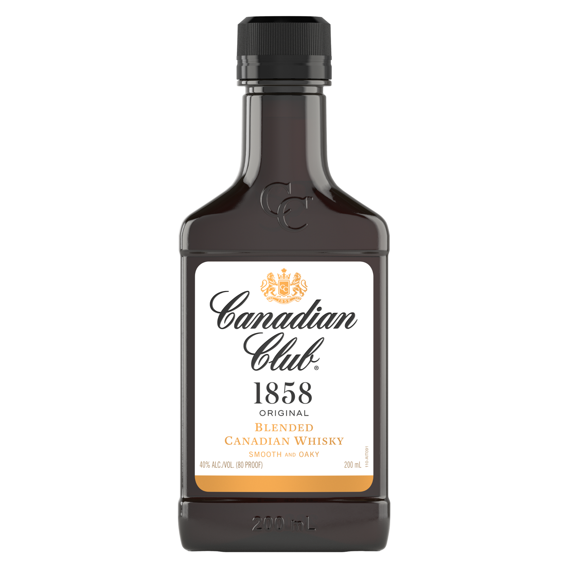 slide 2 of 2, Canadian Club 1858 Original Blended Canadian Whisky 200 ml, 200 ml