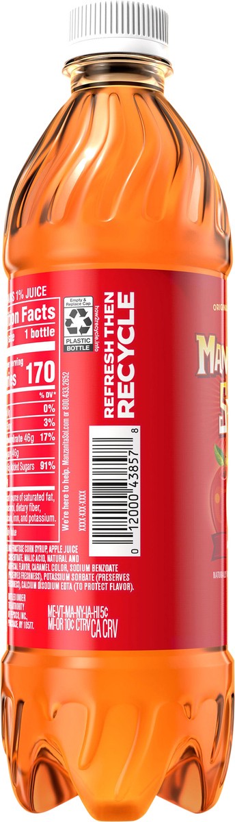 slide 2 of 4, Manzanita Sol Soda Apple Naturally & Artificially Flavored - 16.9 fl oz, 16.9 fl oz