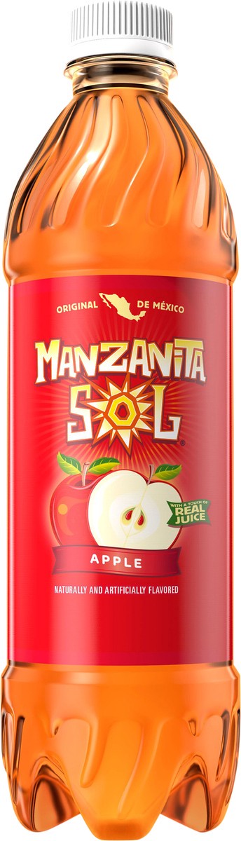 slide 4 of 4, Manzanita Sol Soda Apple Naturally & Artificially Flavored - 16.9 fl oz, 16.9 fl oz