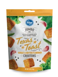 Kroger Jumbo Garlic & Butter Flavored Texas Toast Croutons