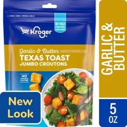 Kroger Jumbo Garlic & Butter Flavored Texas Toast Croutons