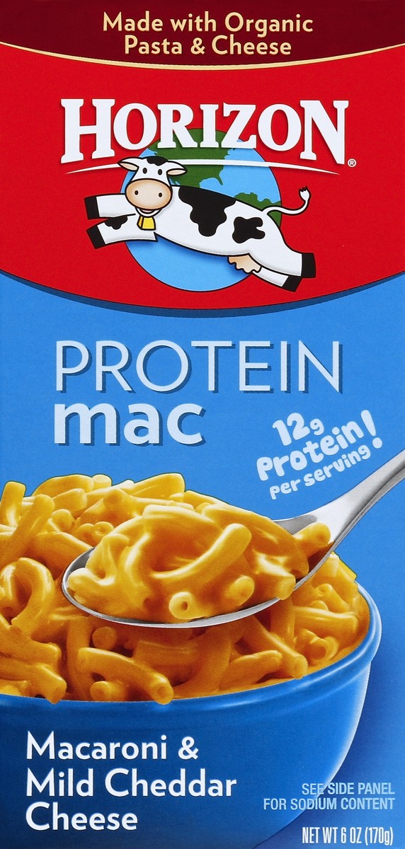 slide 4 of 4, Horizon Organic Protein Mac, 6 oz