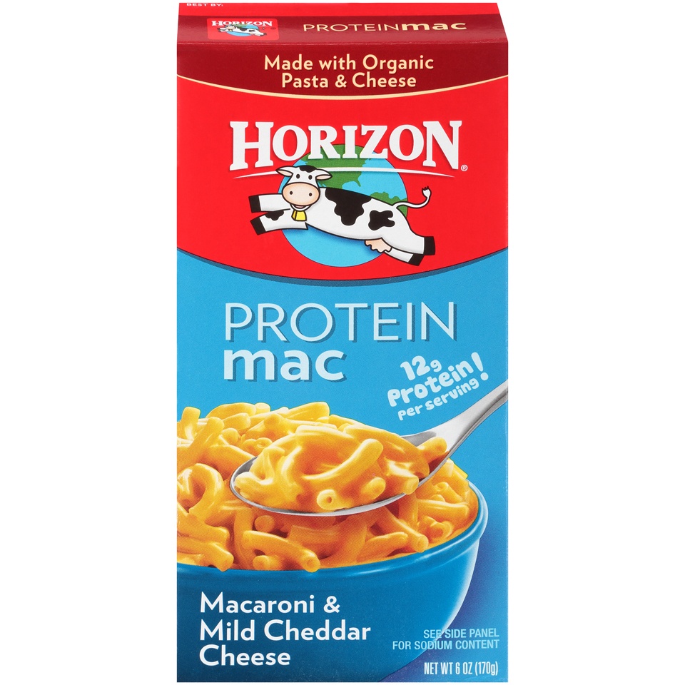 slide 1 of 4, Horizon Organic Protein Mac, 6 oz