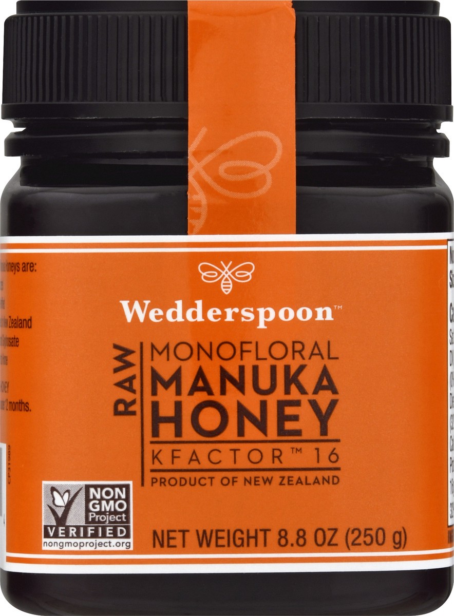 slide 6 of 13, Wedderspoon Raw Monofloral Manuka Honey 8.8 oz, 8.8 oz