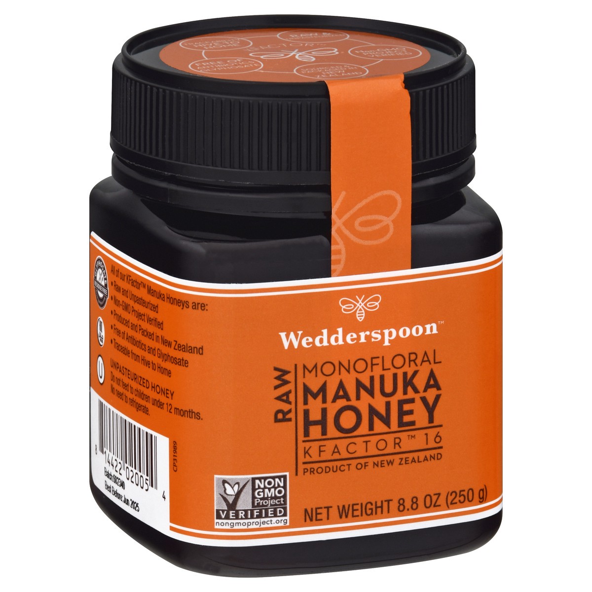 slide 4 of 13, Wedderspoon Raw Monofloral Manuka Honey 8.8 oz, 8.8 oz