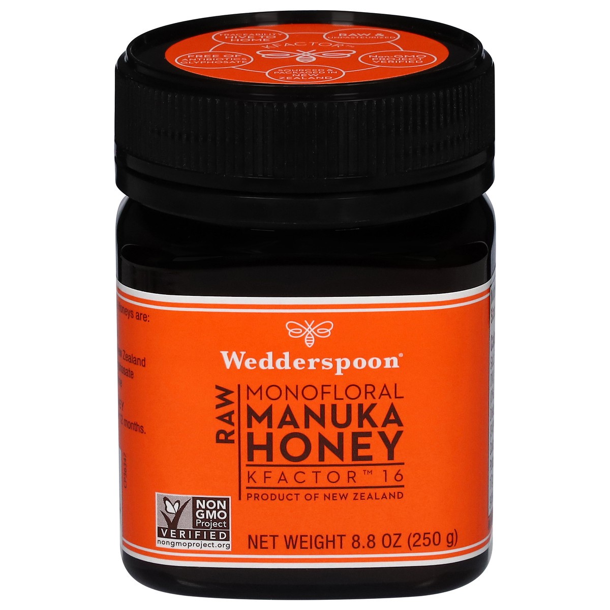 slide 1 of 13, Wedderspoon Raw Monofloral Manuka Honey 8.8 oz, 8.8 oz