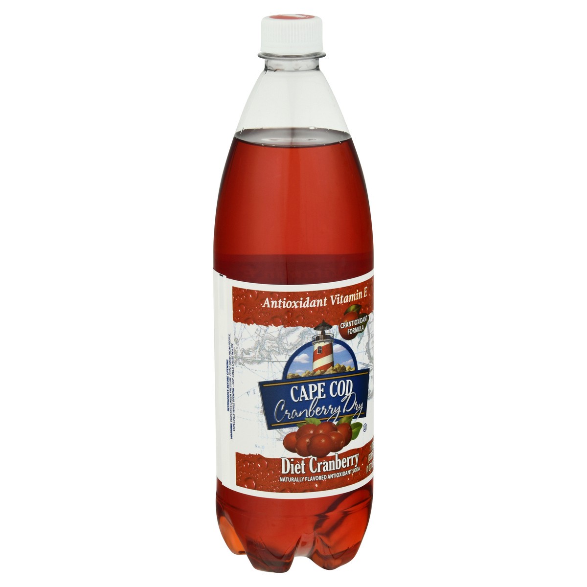 slide 8 of 10, Polar Diet Cape Cod Cranberry Dry Soda - 1 liter, 1 liter